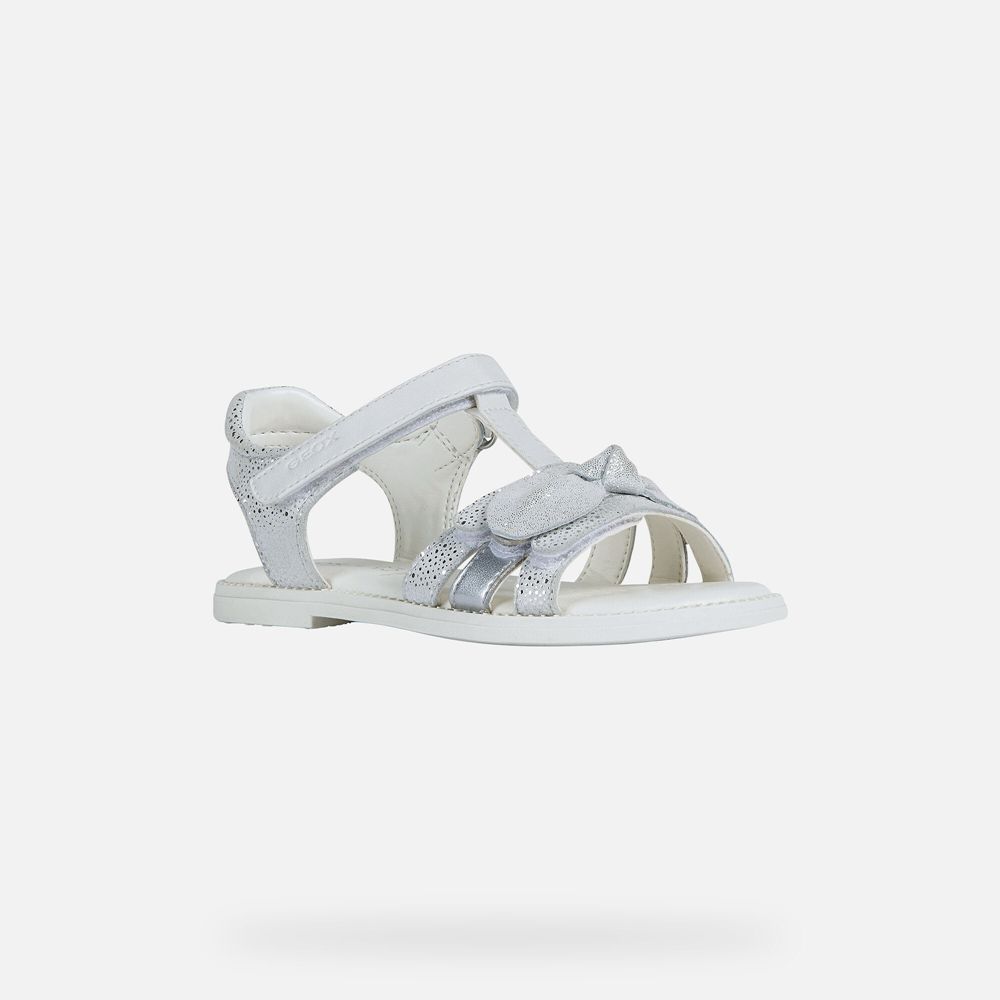 Sandales Geox Karly - Blanche - Fille 630815-LTY